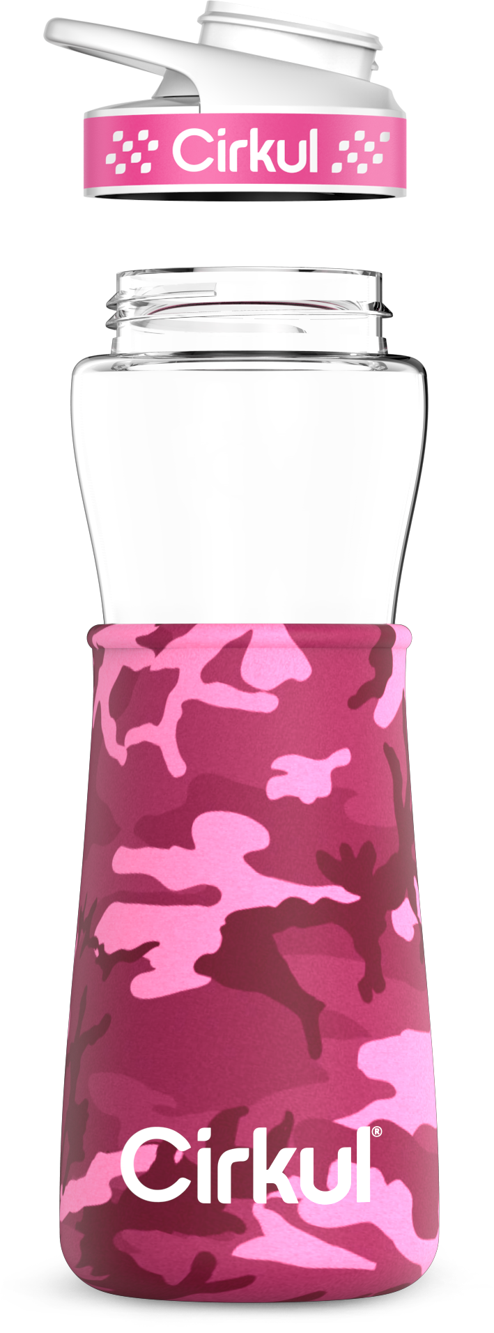 Reward: 22oz. Plastic Bottle & Comfort Grip Lid + 22oz. Chill Sleeve