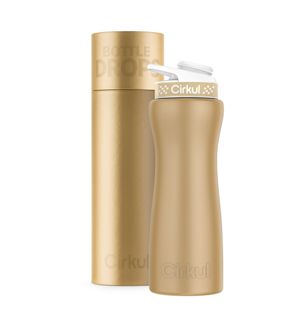 Limited Edition: 22oz. Gold Stainless Steel Bottle & Lid