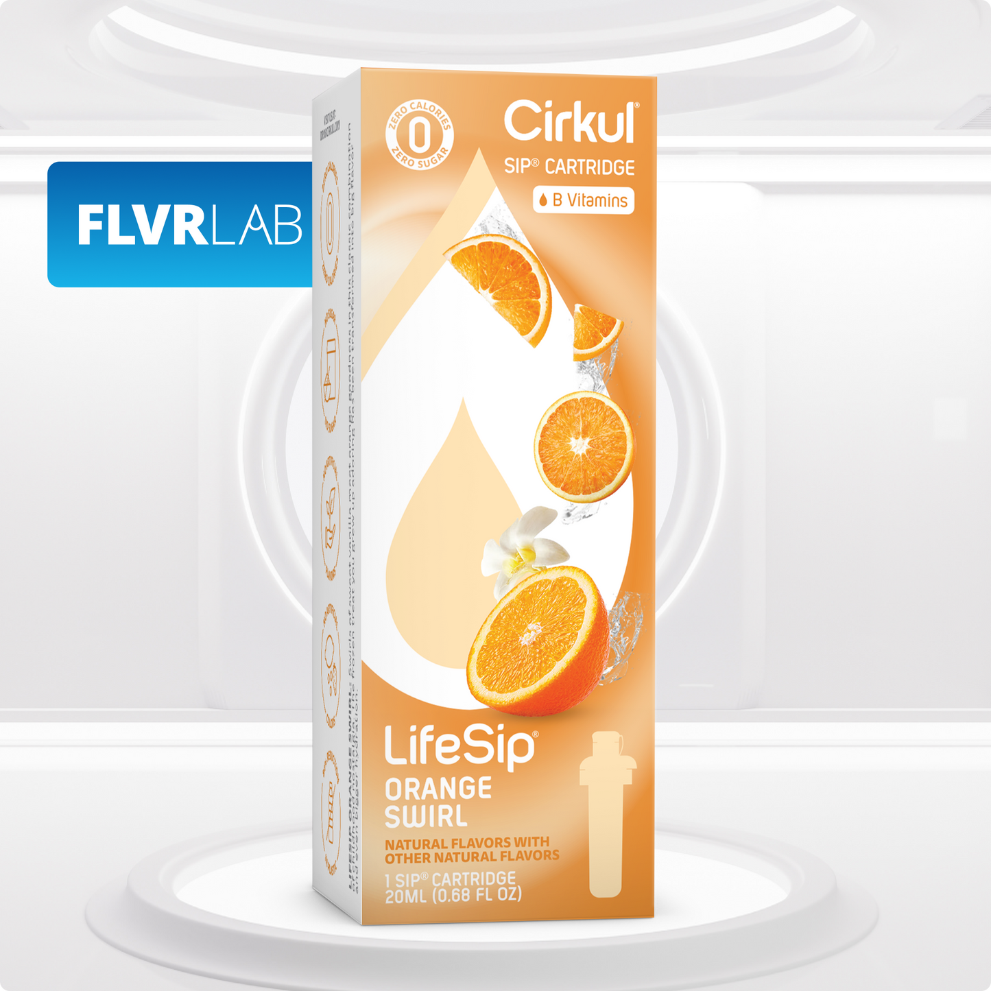 Sip Flavor: LifeSip Orange Swirl