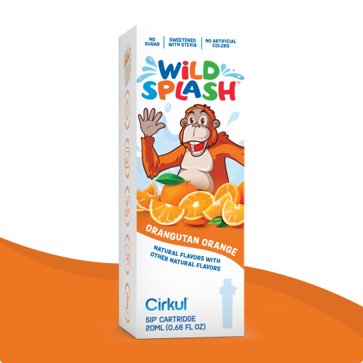 Sip Flavor: Wild Splash Orangutan Orange