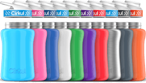 Add-on: 12oz. Stainless Steel Bottle & Comfort Grip Lid