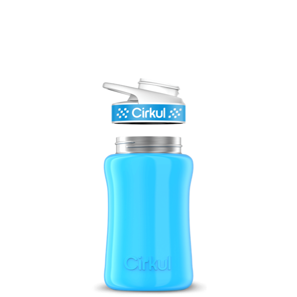 12oz. Stainless Steel Bottle & Comfort Grip Lid