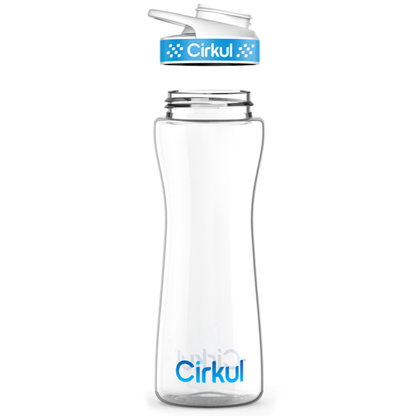 22oz. Plastic Bottle & Comfort Grip Lid