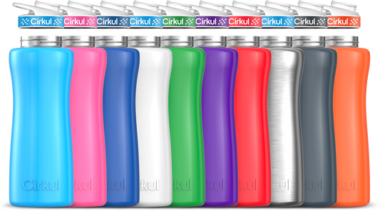 Add-on: 32oz. Stainless Steel Bottle & Comfort Grip Lid