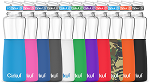 Add-on: 42oz. Plastic Bottle & Comfort Grip Lid + 42oz. Chill Sleeve