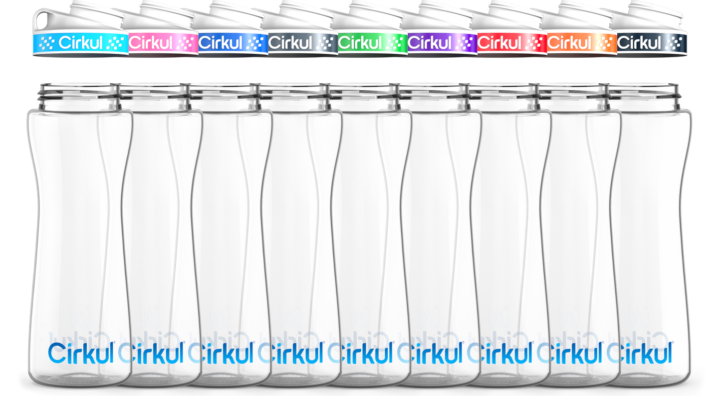 Add-on: 22oz. Plastic Bottle & Comfort Grip Lid