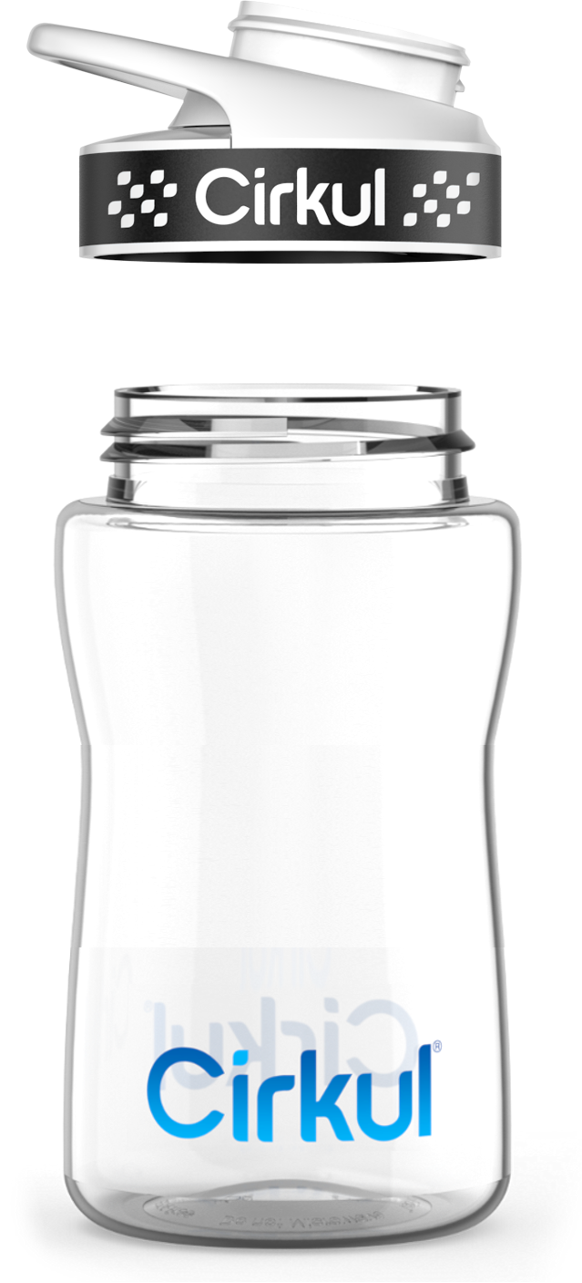 Plastic Bottle & Comfort Grip Lid