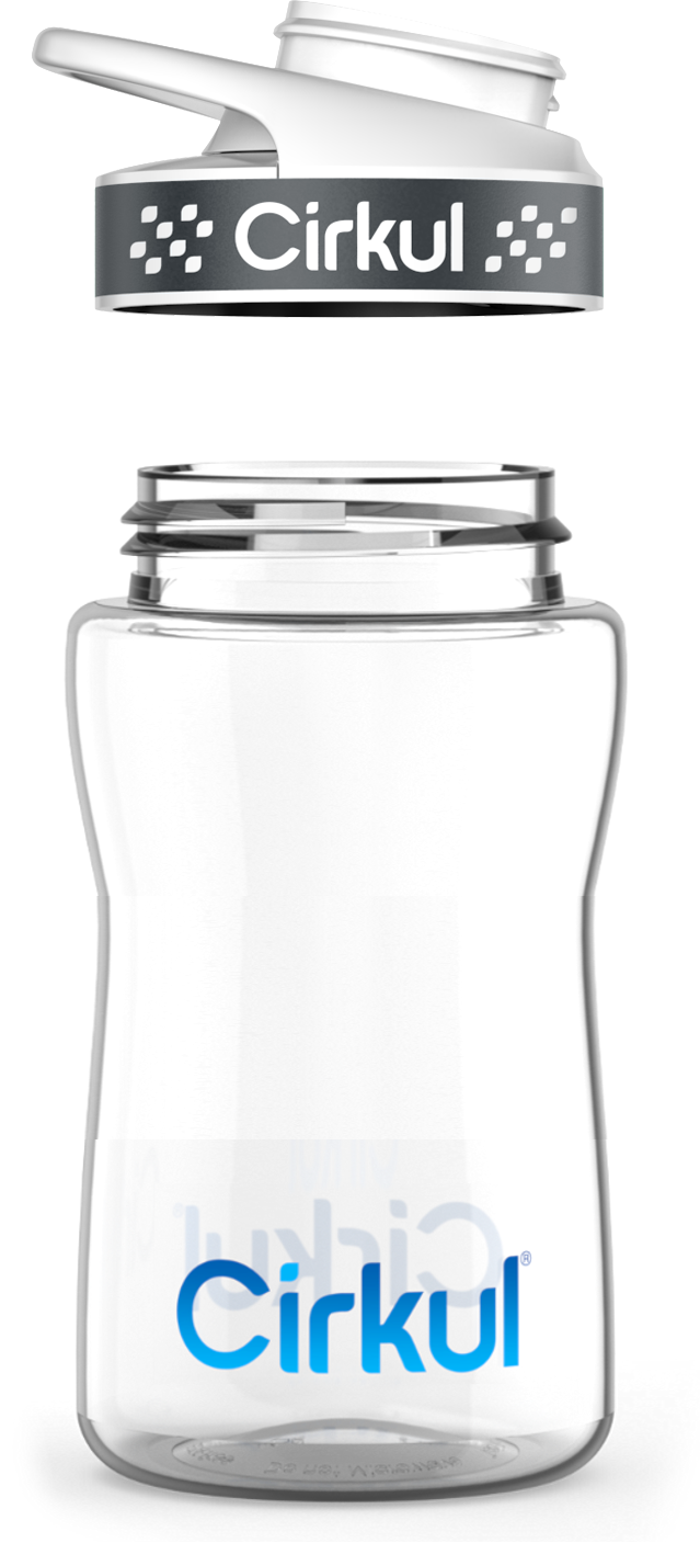 Plastic Bottle & Comfort Grip Lid