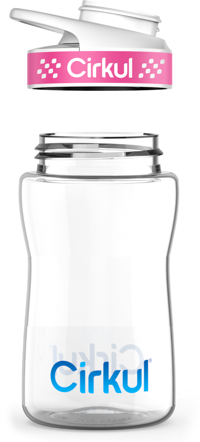 Plastic Bottle & Comfort Grip Lid