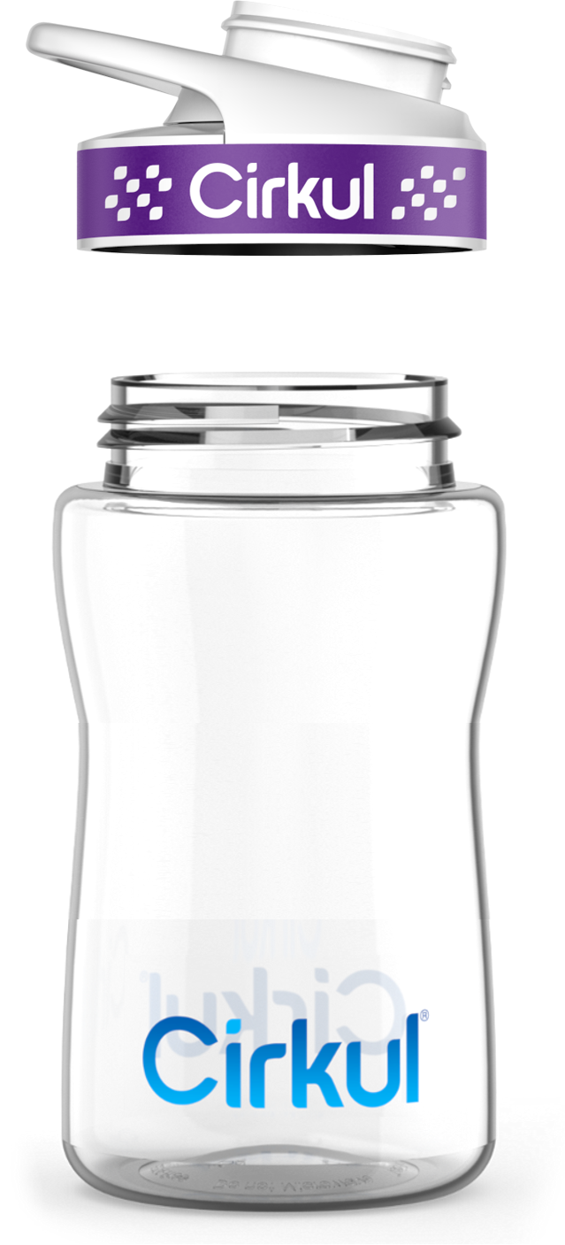 Plastic Bottle & Comfort Grip Lid