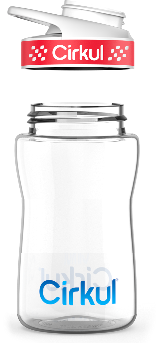 Plastic Bottle & Comfort Grip Lid