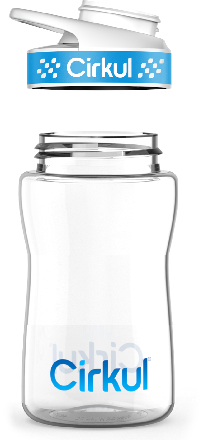 Plastic Bottle & Comfort Grip Lid