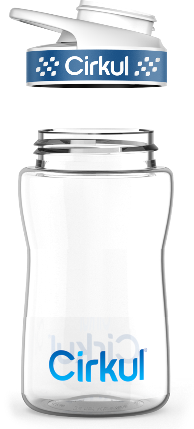 Plastic Bottle & Comfort Grip Lid