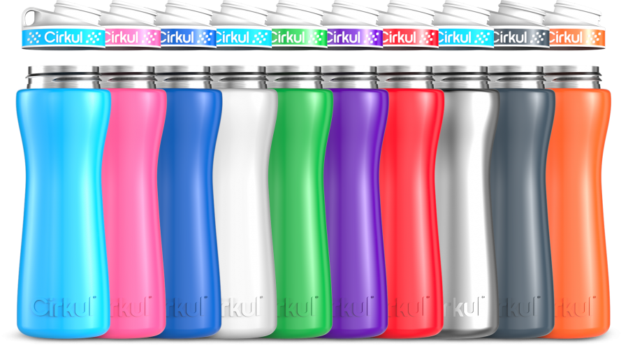 Reward: 22oz. Stainless Steel Bottle & Comfort Grip Lid