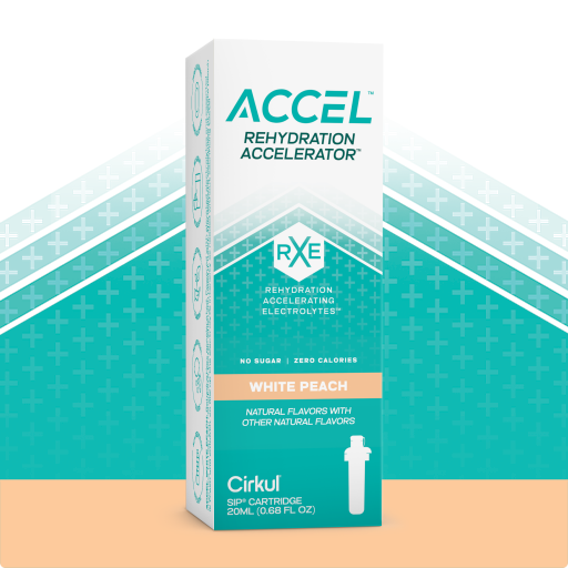 Sip Flavor: Accel White Peach