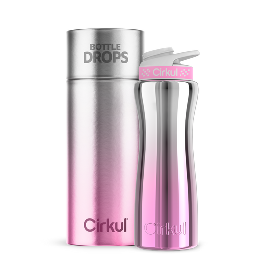 Limited Edition: 22oz. Magenta DuoChrome Stainless Steel Bottle & Lid