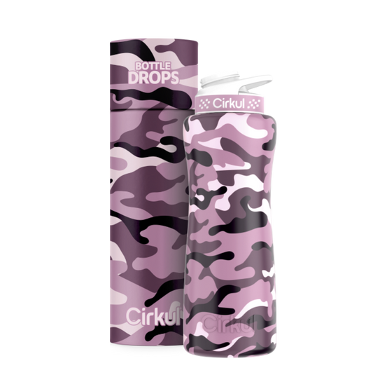 Limited Edition: 32oz. Wildflower Camo Stainless Steel Bottle & Lid
