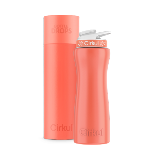 Limited Edition: 22oz. Coral Stainless Steel Bottle & Lid