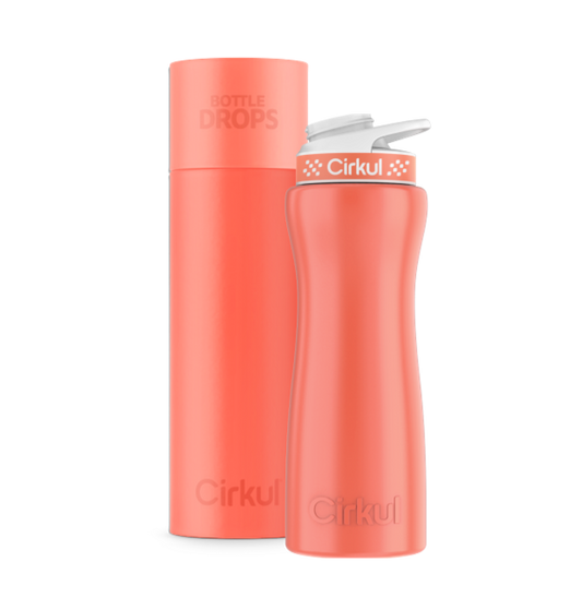 Limited Edition: 22oz. Coral Stainless Steel Bottle & Lid