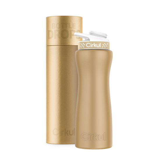Limited Edition: 22oz. Gold Stainless Steel Bottle & Lid