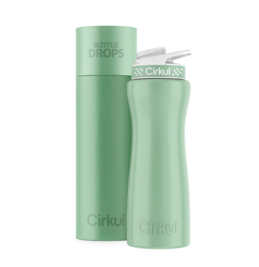 Limited Edition: 22oz. Mint Green Stainless Steel Bottle & Lid