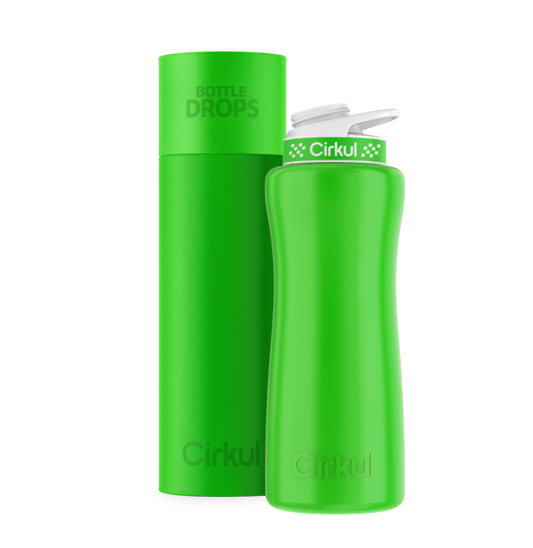Limited Edition: 32oz. Neon Green Stainless Steel Bottle & Lid
