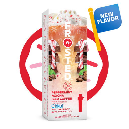 Reward: Frosted Peppermint Mocha Iced Coffee