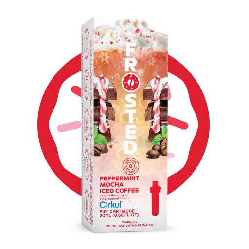 Reward: Frosted Peppermint Mocha Iced Coffee