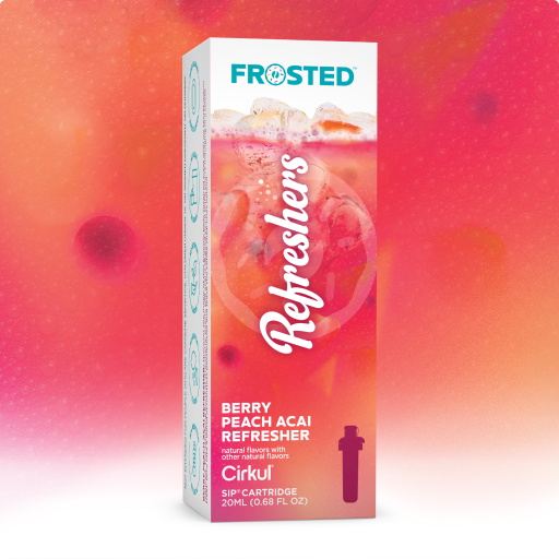 Reward: Frosted Berry Peach Acai Refresher