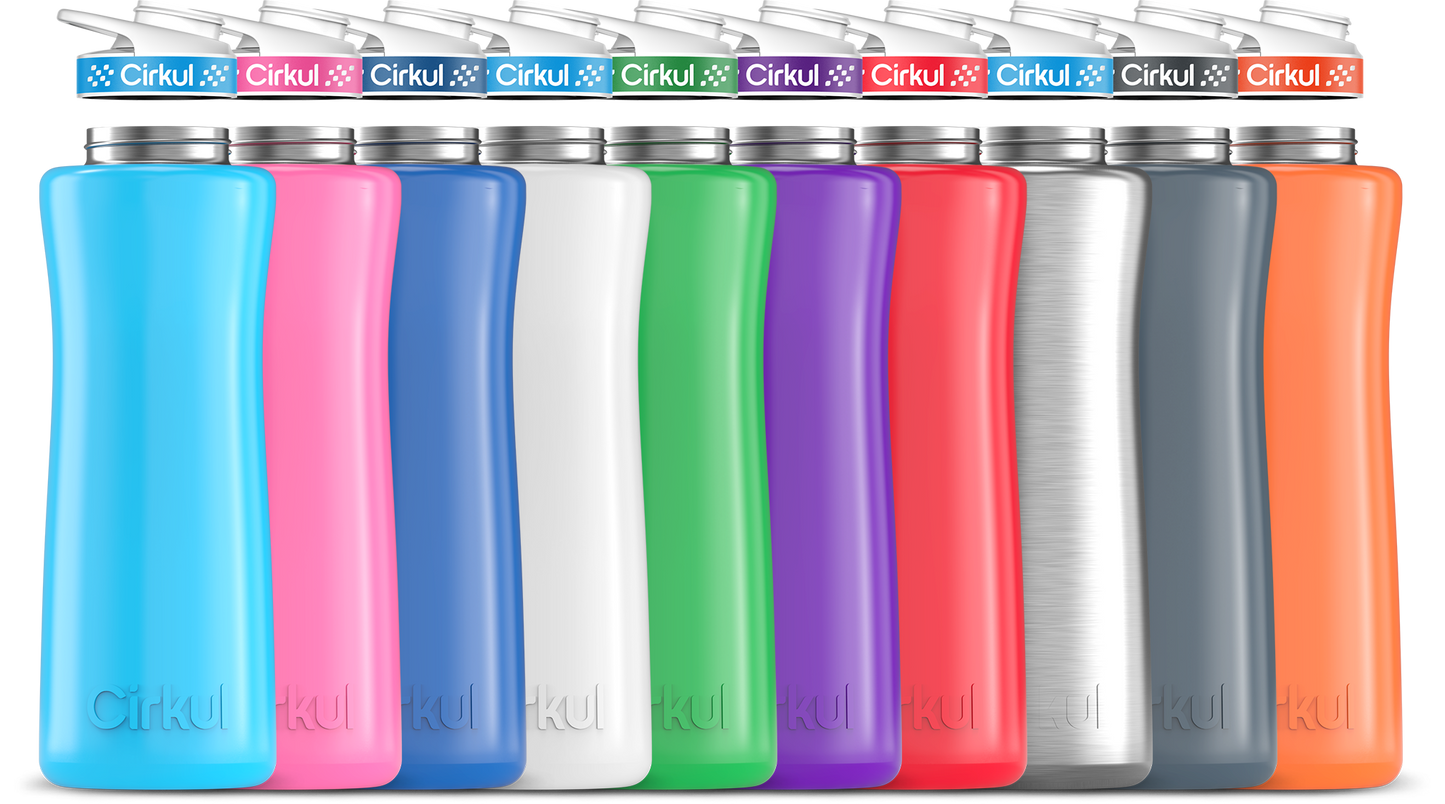 42oz. Stainless Steel Bottle & Comfort Grip Lid