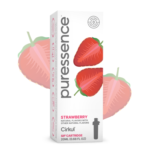 Sip Flavor: Puressence Strawberry (Unsweetened)
