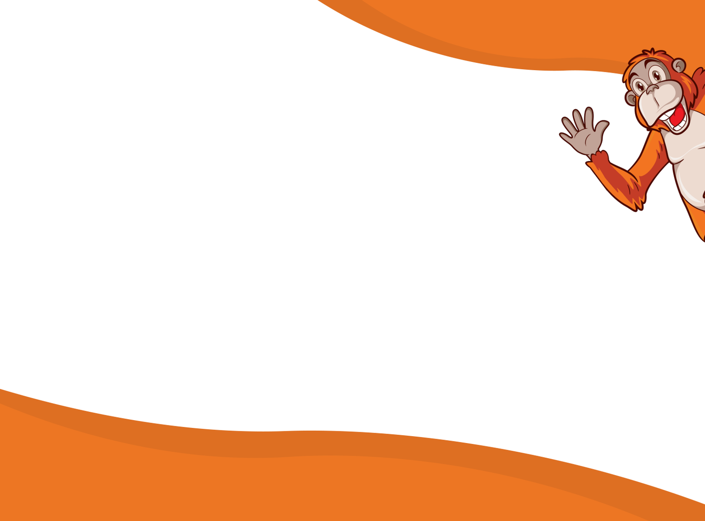 Starter Kit Extra: Wild Splash Orangutan Orange