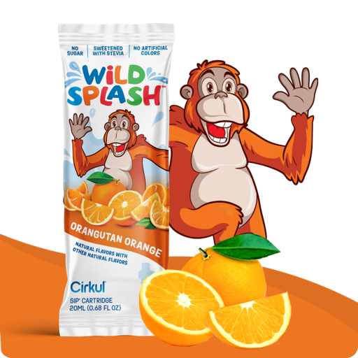 Starter Kit Extra: Wild Splash Orangutan Orange
