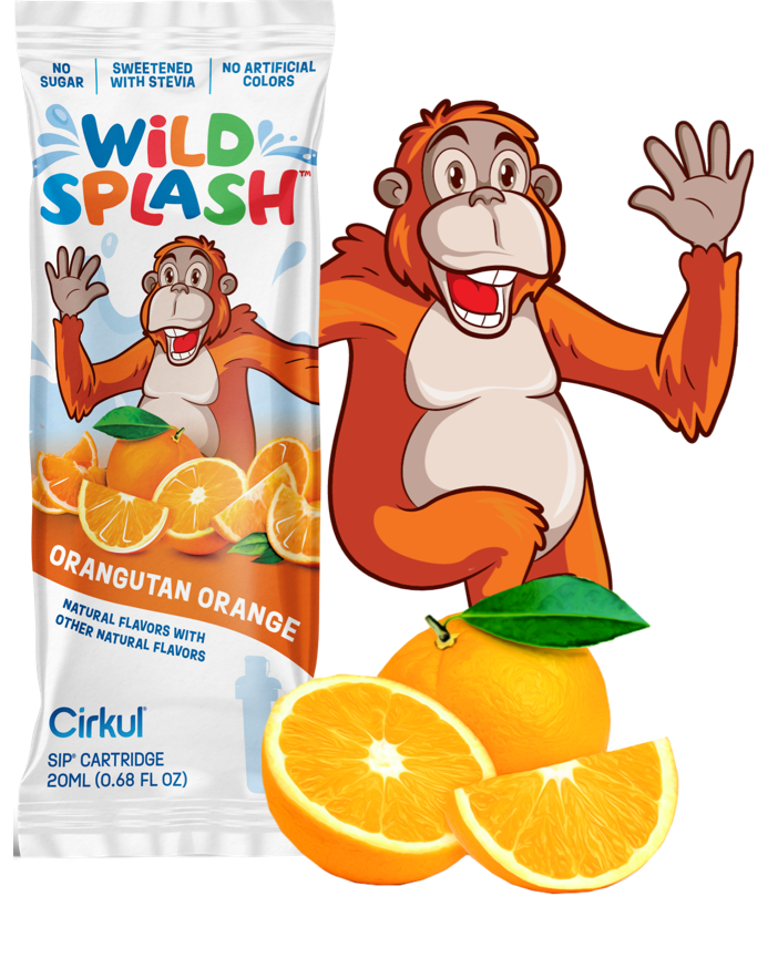 Starter Kit Extra: Wild Splash Orangutan Orange